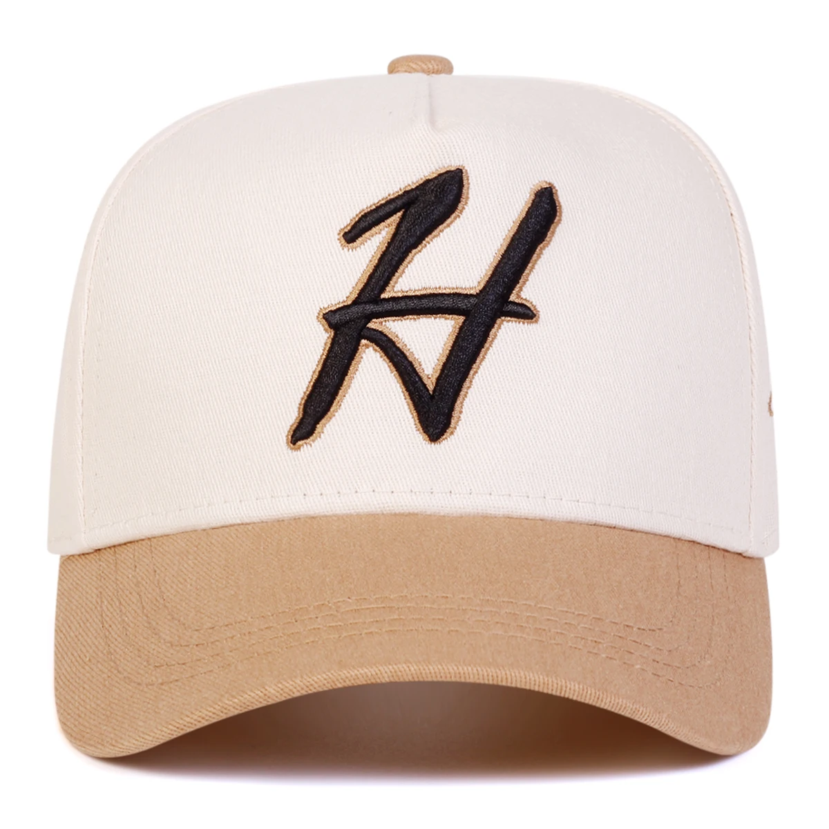 Unisex H Letter Embroidered Baseball Caps Spring Autumn Outdoor Adjustable Casual Hats Sunscreen Hat