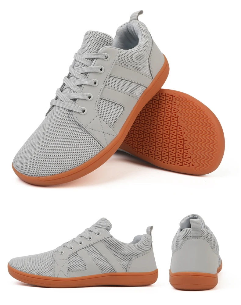 Wide-toed Shoes Men's Fashion Simple Casual Sports Shoes Barefoot Shoes Women's Jogging Shoes Walking Shoes
