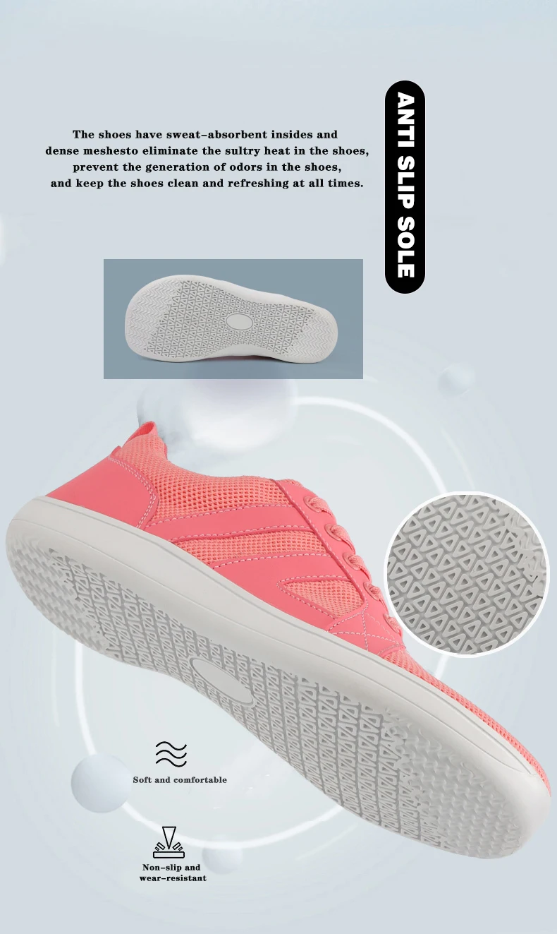 Wide-toed Shoes Men's Fashion Simple Casual Sports Shoes Barefoot Shoes Women's Jogging Shoes Walking Shoes