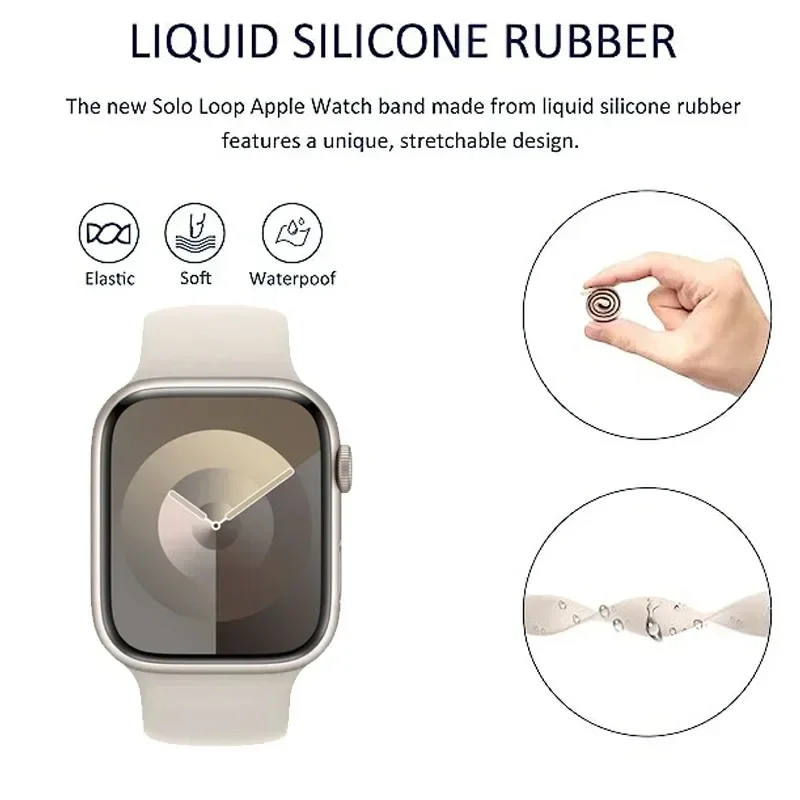 Glass+Case+Strap for Apple Watch Band 42mm 44mm 41mm 40mm 38mm 45mm 49mm Screen Protectors for Apple IWatch Series 8 7 6 SE 5 4