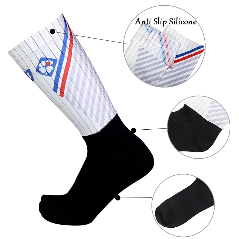 2026 New Seamless Socks Pro Anti Aero Bike Team Slip Road Ride Socks Outdoor Racing Cycling Socks