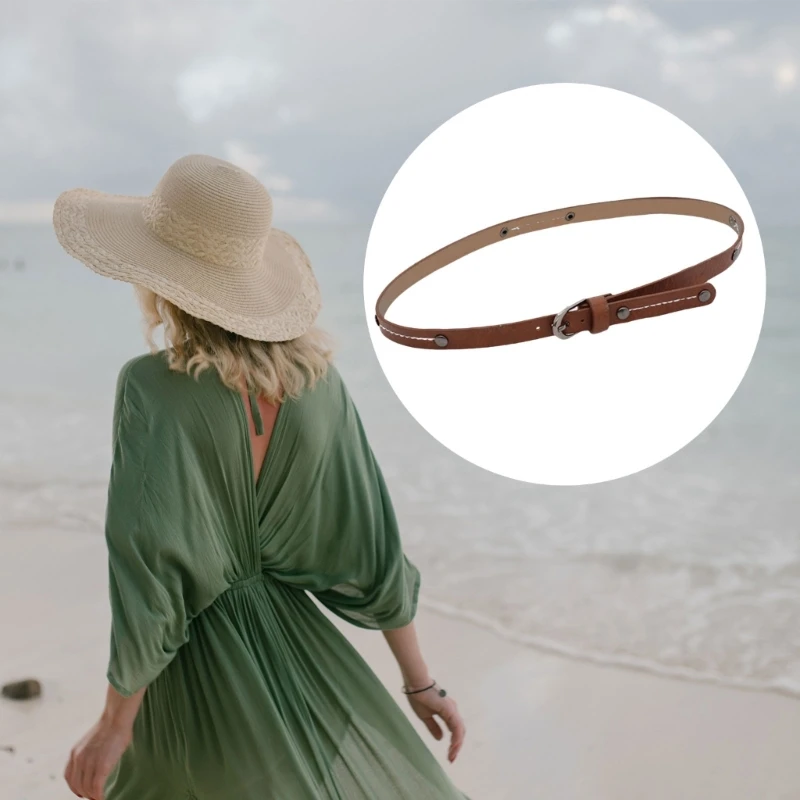 Straw Hat Bands Cowboy Hat Bands Hat Belts For Fedora Hat Leather Hat Bands