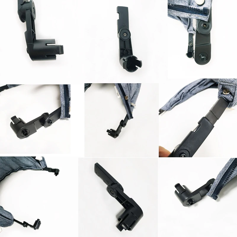 Stroller Sun Canopy Clip For Stokke Xplory V2/V3/V4/V5/V6/X Trailz Dsland Sunshade Clamp Roof Support Rod Clasp Accessories