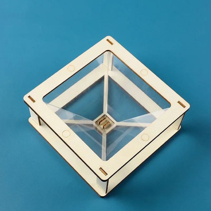 3D holographic projector scientific production of children's handmade puzzles DIY experimental materials small production toys