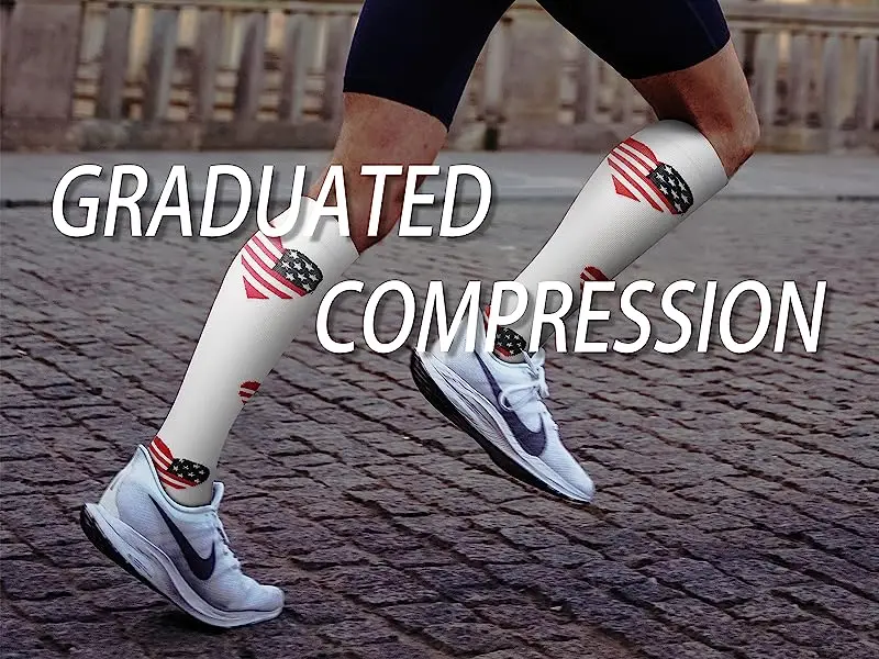 1/3 Pairs Dropship Compression Socks Varicose Veins 20-30 Mmhg Men Women Socks For Running Cycling,Football Soccer Stockings