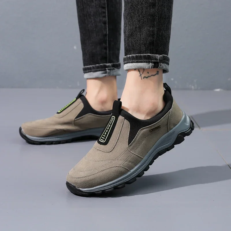 High Quality Indestructible Man Shoe Sneakers Breathable Running Shoes Lightweight Anti-slip Outdoor Men's Sneaker Male Shoes