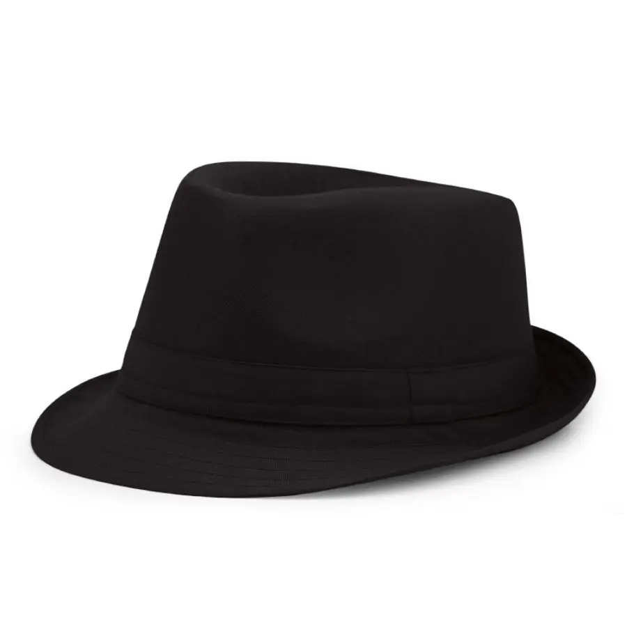 Summer Solid Bright Color Sun Hat British Jazz Hat Top Hat Men's Top Hat Winter Middle-aged and Elderly Jazz Warm Hat Fedora Hat