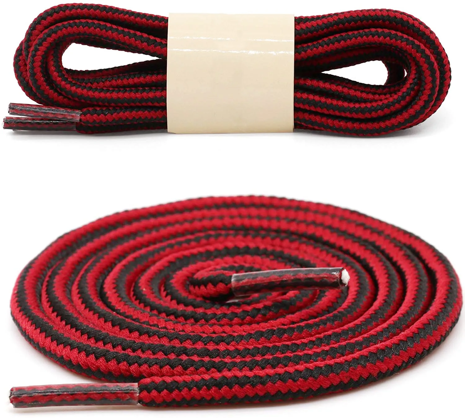 1 Pair 18 Colors Striped Double Color Shoe Laces Round Outdoor Sneakers Shoelaces Cotton Boots Shoelace 70CM 90CM 120CM 150CM