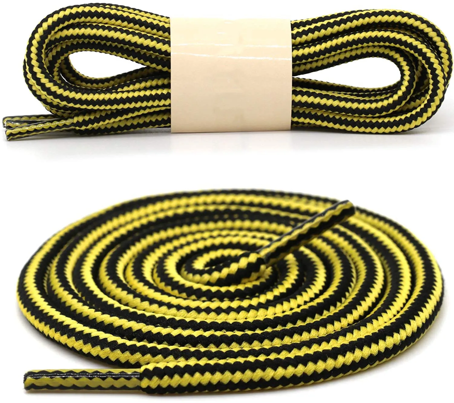 1 Pair 18 Colors Striped Double Color Shoe Laces Round Outdoor Sneakers Shoelaces Cotton Boots Shoelace 70CM 90CM 120CM 150CM