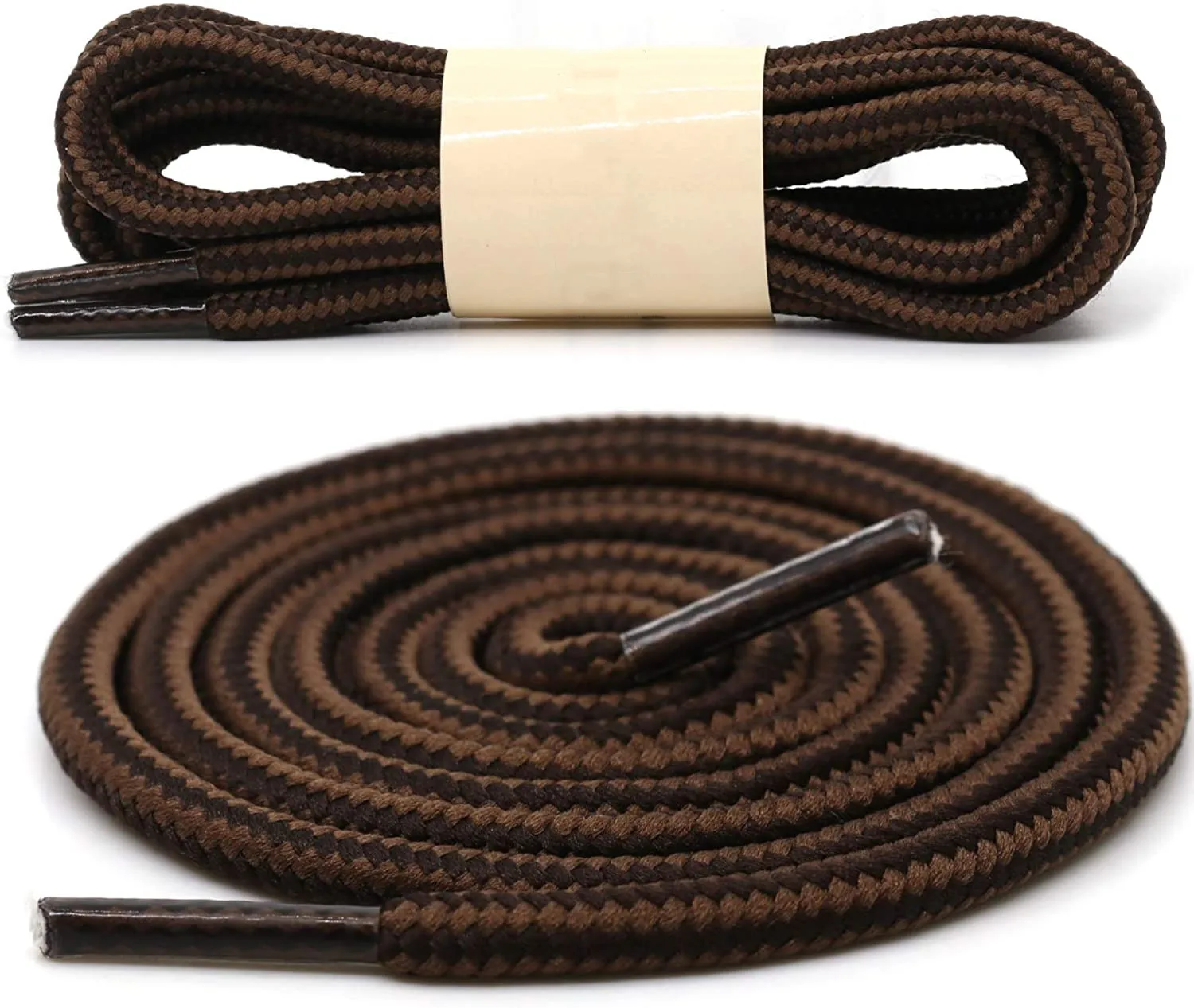 1 Pair 18 Colors Striped Double Color Shoe Laces Round Outdoor Sneakers Shoelaces Cotton Boots Shoelace 70CM 90CM 120CM 150CM