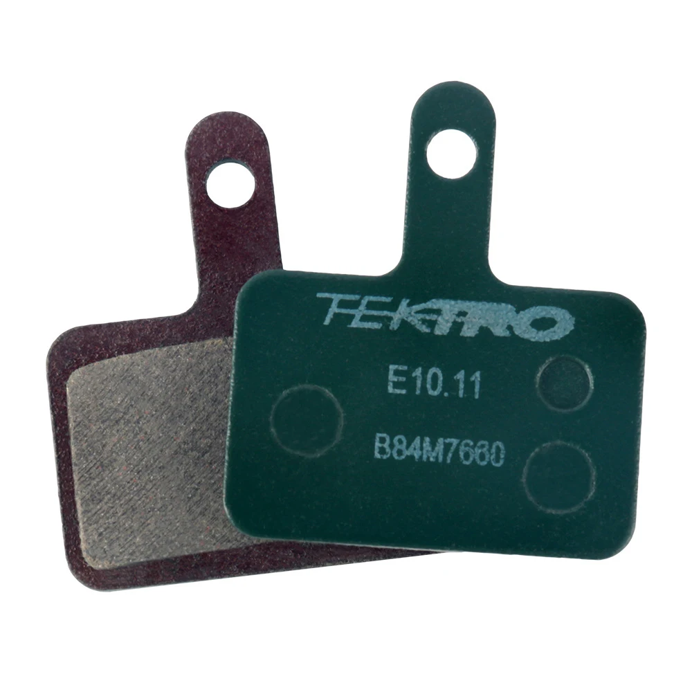 TEKTRO E10.11 MTB/Road Disc Brake Pads Resin-Metal 2mm Universal, Compatible with Shimano M355/M395/495 & Tektro HD-M520/E350