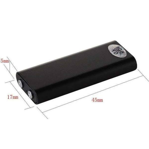 8GB Professional Voice Recorder Digital Audio Mini Dictaphone