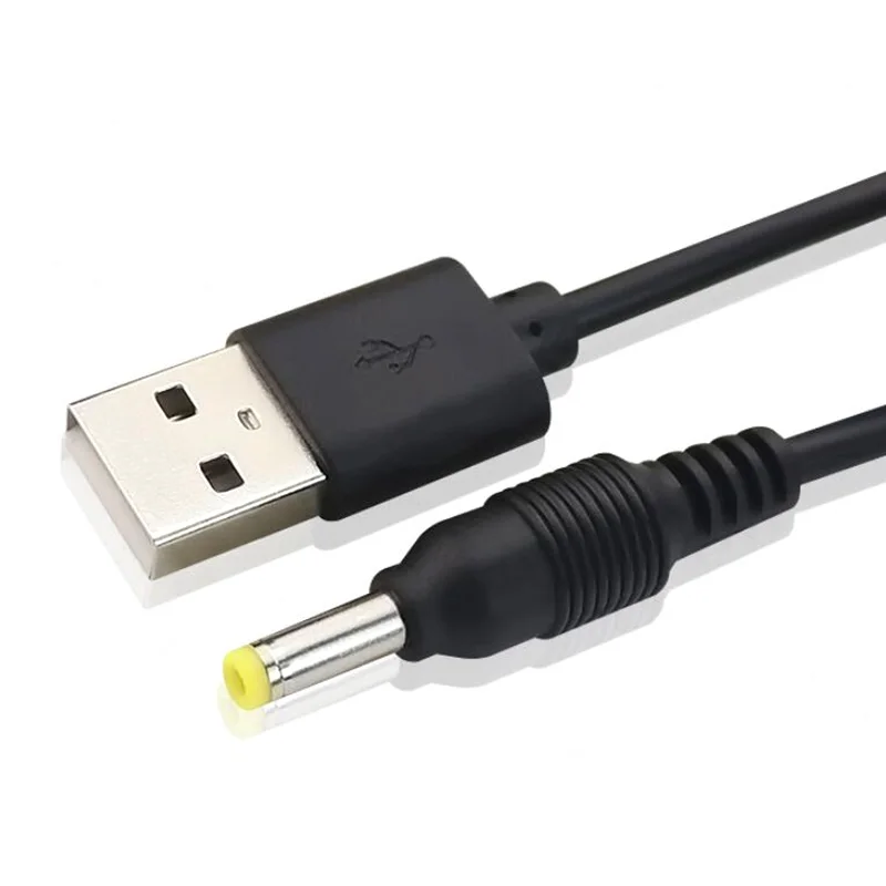 0.5M 2M 5V USB type A Male to DC 3.5 1.35 4.0 1.7 5.5 2.1 5.5 2.5mm male plug extension power cord supply Jack cable connector