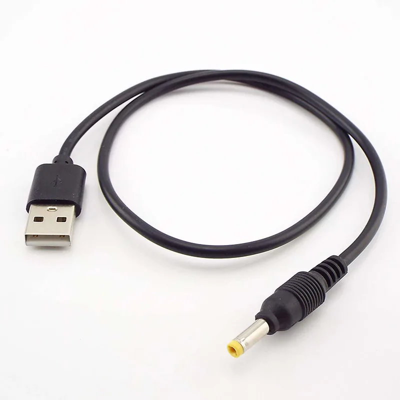0.5M 2M 5V USB type A Male to DC 3.5 1.35 4.0 1.7 5.5 2.1 5.5 2.5mm male plug extension power cord supply Jack cable connector