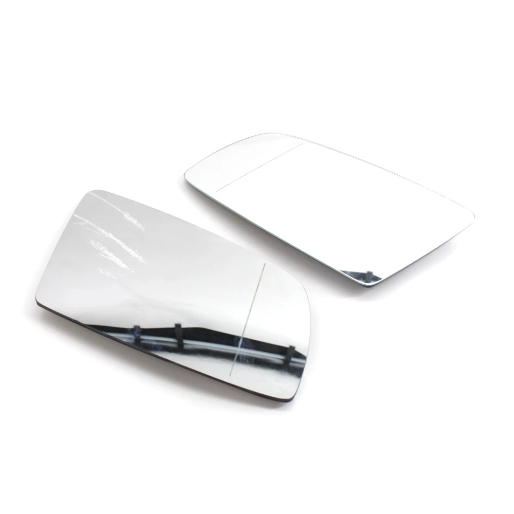 For BMW 5 Series E60 E61 E63 E64 2003-2008 Left&Right Side Blue Heated Wing Mirror Glass Wide Angle Rearview Mirror