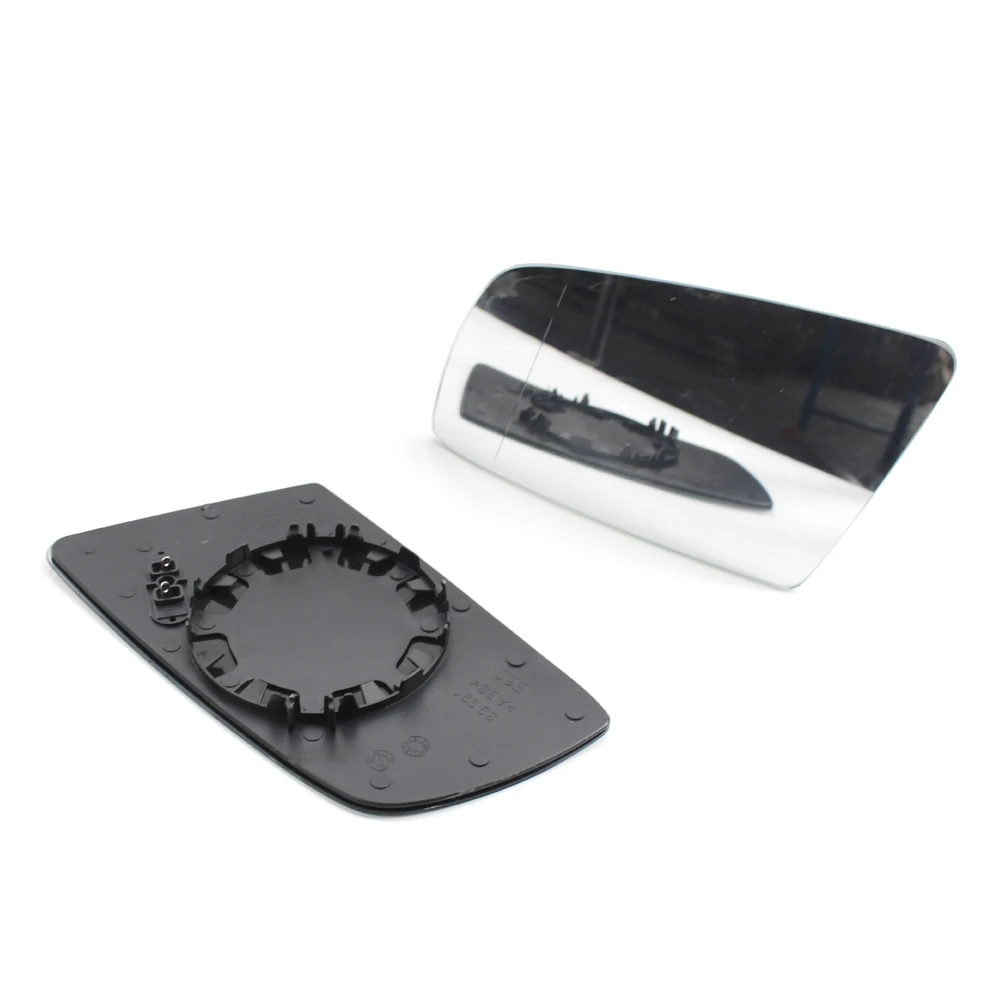 For BMW 5 Series E60 E61 E63 E64 2003-2008 Left&Right Side Blue Heated Wing Mirror Glass Wide Angle Rearview Mirror
