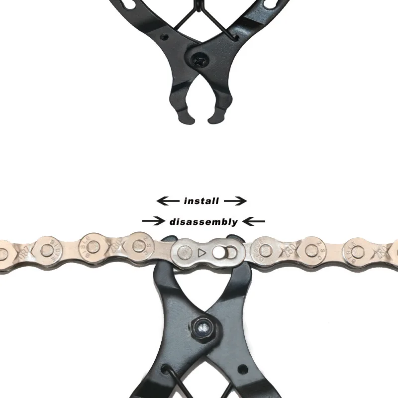 Bicycle Chain Link Pliers Mini Mountain Bike Quick Removal Install Plier Cycling Chain Buckle Open Close Clamp MTB Repair Tools