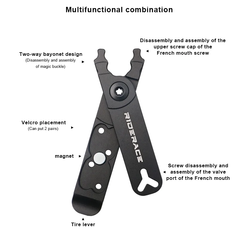Bicycle Chain Link Pliers Mini Mountain Bike Quick Removal Install Plier Cycling Chain Buckle Open Close Clamp MTB Repair Tools