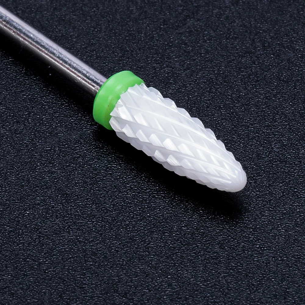 LadyMisty Ceramic Carbide Nail Drill Bit Nail Cutter Rotate Burr Milling Bits Electric Drill Machine For Manicure Pedicure Tools