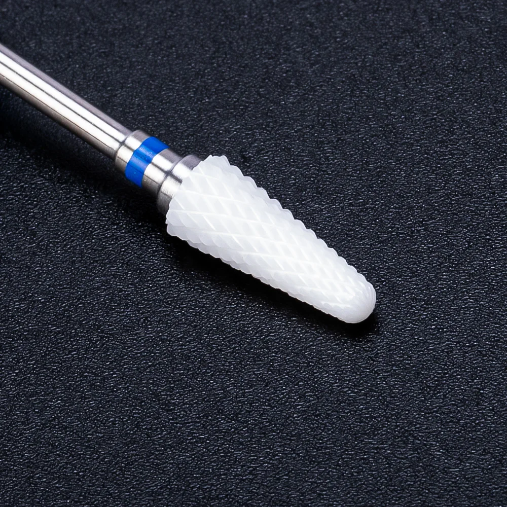 LadyMisty Ceramic Carbide Nail Drill Bit Nail Cutter Rotate Burr Milling Bits Electric Drill Machine For Manicure Pedicure Tools