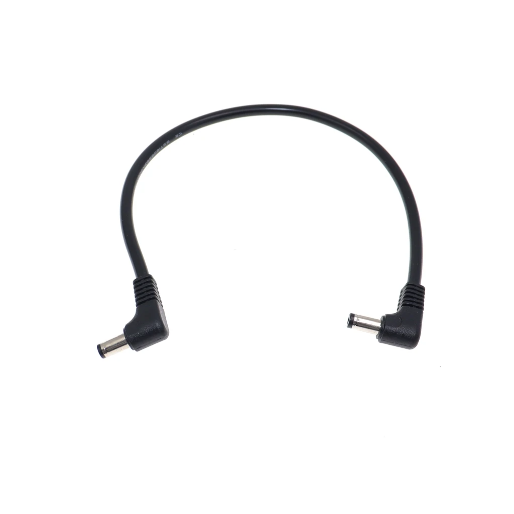 18AWG DC Power Cord 5.5x2.5mm / 5.5*2.1mm Both 90 Degree Angel Type Cable 5.5/2.1mm Plug Supply Adapter 10A 0.3m/1.5m