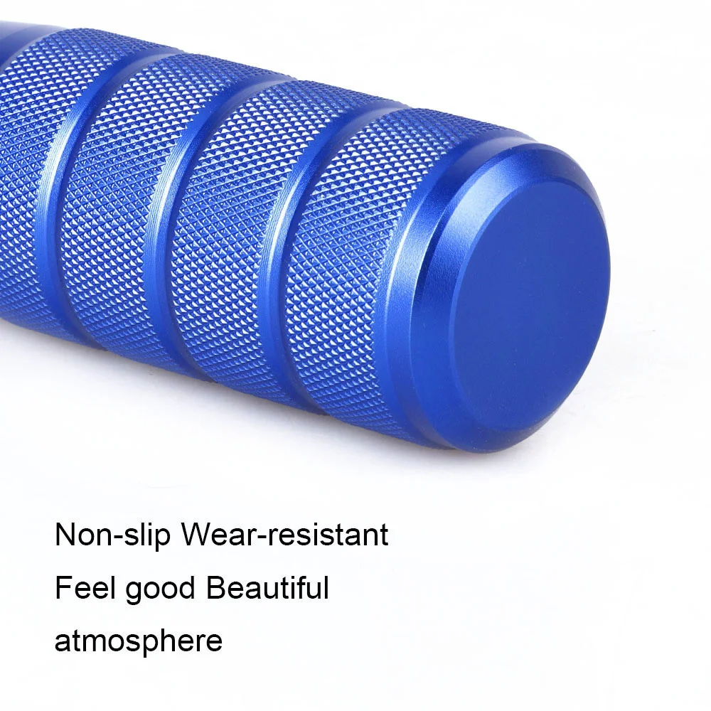 Universal 95mm Non-Slip gear stick Gear Shift Knob M8 M10 M12 Universal Car Manual Transmission Aluminum gear shifter knob