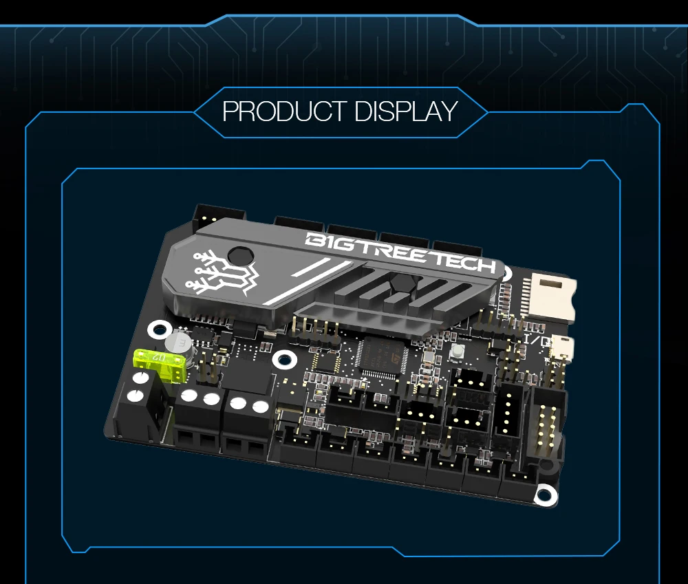 BIGTREETECH BTT SKR Mini E3 V3.0 Motherboard With TMC2209 UART VS SKR 2 3D Printer Mainboard for Ender 3 Ender 5 Pro CR 10