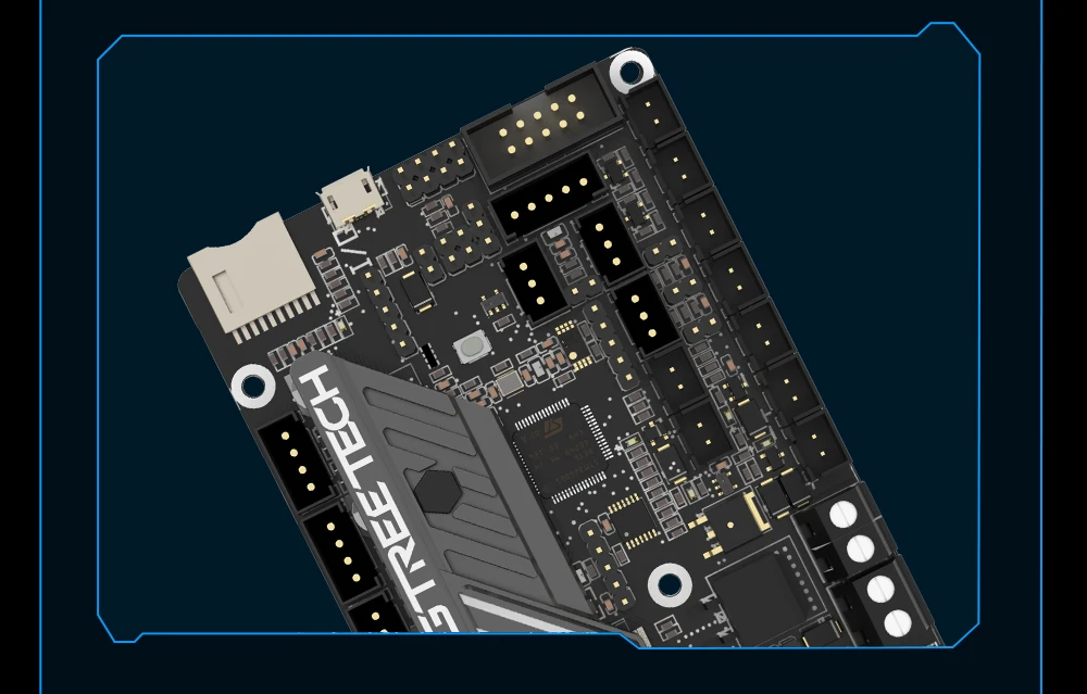 BIGTREETECH BTT SKR Mini E3 V3.0 Motherboard With TMC2209 UART VS SKR 2 3D Printer Mainboard for Ender 3 Ender 5 Pro CR 10