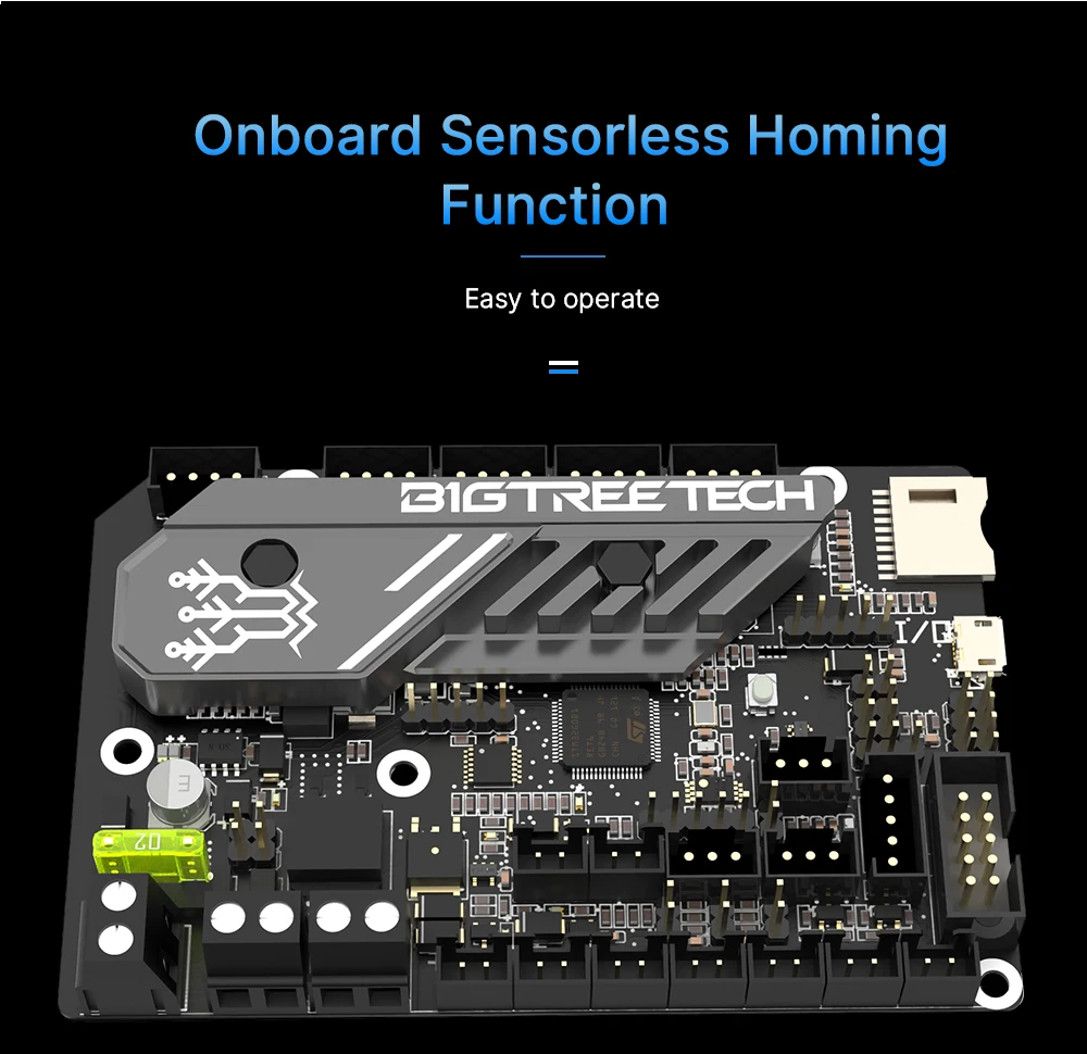 BIGTREETECH BTT SKR Mini E3 V3.0 Motherboard With TMC2209 UART VS SKR 2 3D Printer Mainboard for Ender 3 Ender 5 Pro CR 10