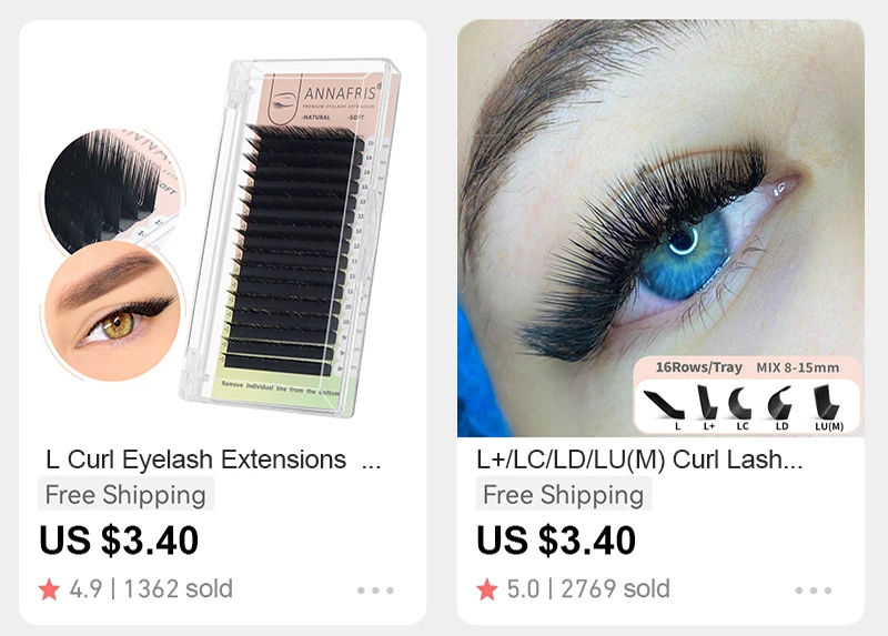 ANNAFRIS 50Pcs Eyelash Brush Soft Head Spiral Crystal Eyebrow Brush Lash Extension Brush Mascara Wand Makeup Tool