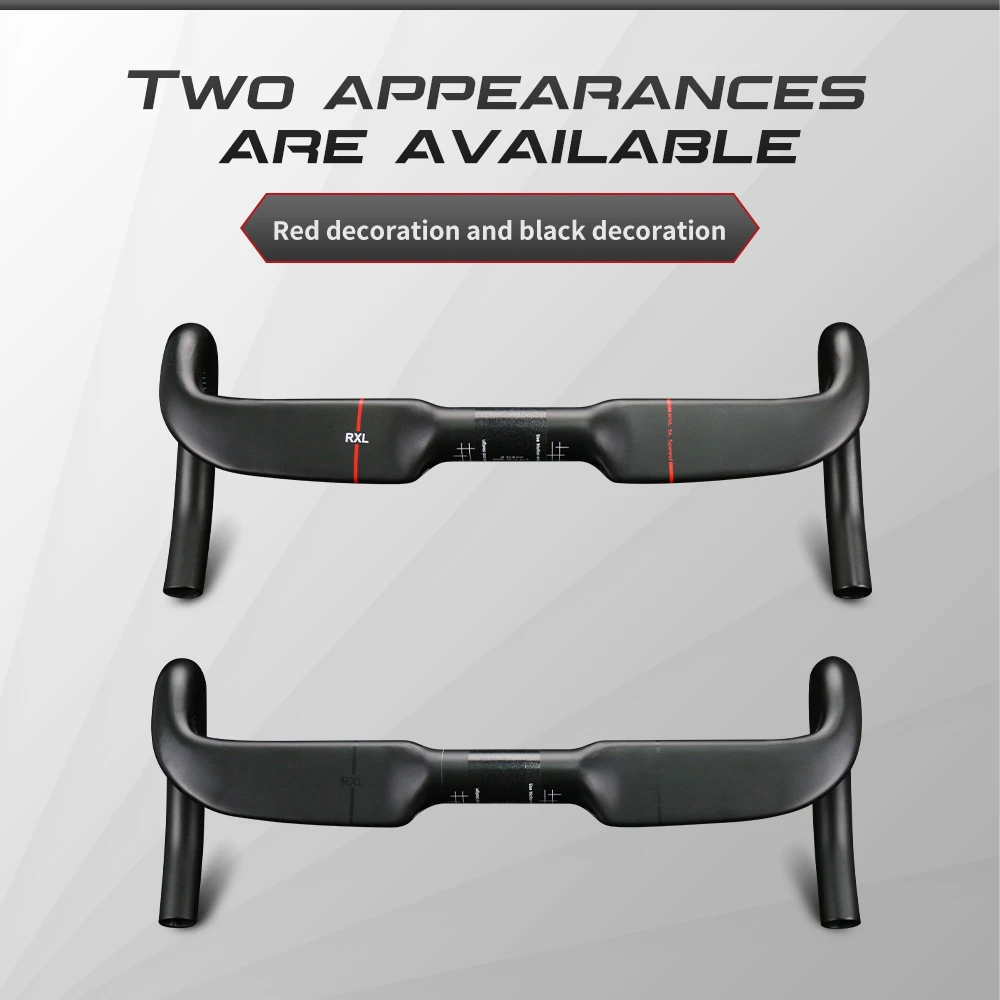 Cycling Gravel Bike Speed Handlebars RXL SL 31.8 Carbon Road Handlebar For Bicycle Internal Routing UD Matte Drop Handle Bar