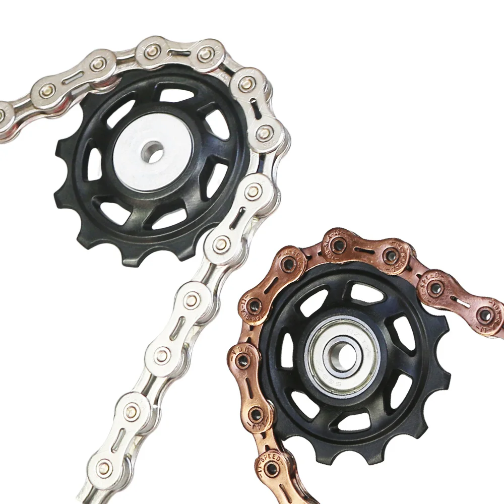 11T 12T 13T 14T Bearing MTB Bicycle Rear Guide Wheel Road Bike Jockey Rear Derailleur Pulley Roller for Shimano Sram Repair Kit