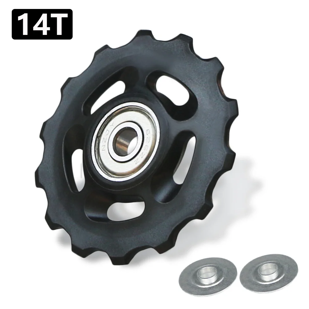 11T 12T 13T 14T Bearing MTB Bicycle Rear Guide Wheel Road Bike Jockey Rear Derailleur Pulley Roller for Shimano Sram Repair Kit