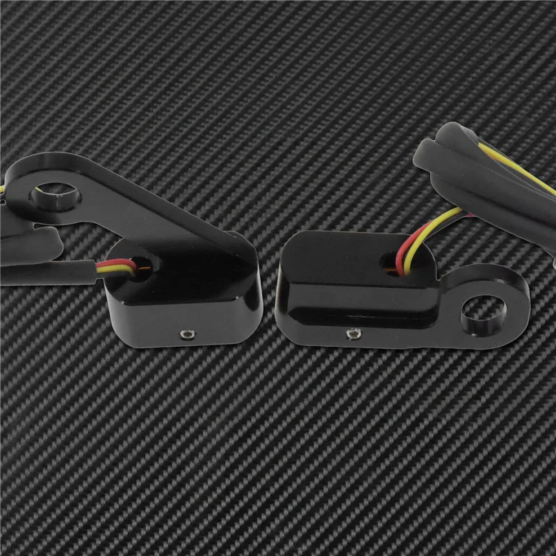 Motorcycle Mini LED E Mark Turn Signal Light Running Indicator Lamp For Harley Touring Street Road Glide Softail Sportster XL883
