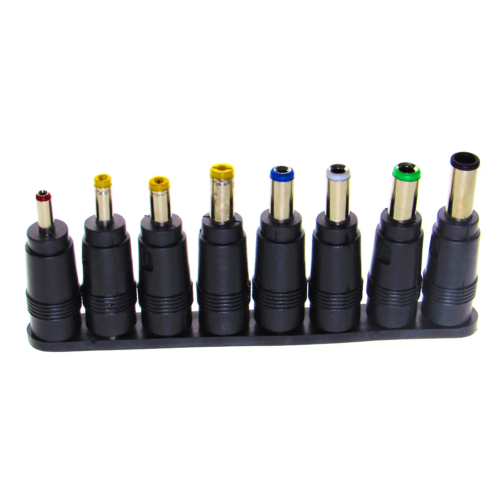 8Pcs AC DC 5.5X 2.1 MM Female Jack Plug Adapter Connectors TO 8PCS Male Power Adaptor For 5V 12V 24V Power Adapter Supply