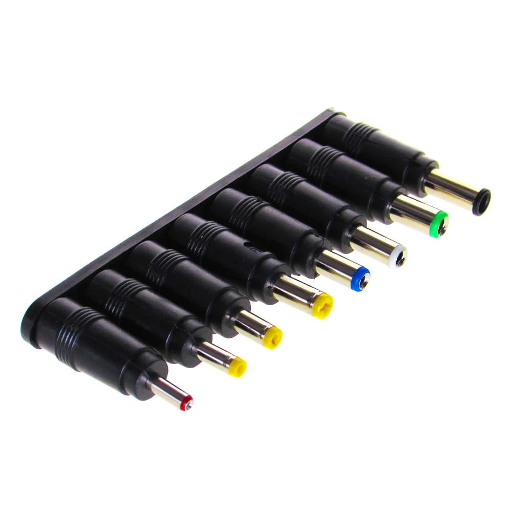 8Pcs AC DC 5.5X 2.1 MM Female Jack Plug Adapter Connectors TO 8PCS Male Power Adaptor For 5V 12V 24V Power Adapter Supply
