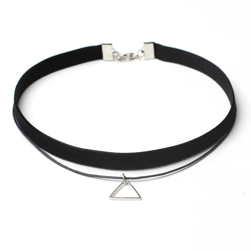 RscvonM Woman chokers Handmade Gothic Fashion Velvet Choker Necklace lace women's choker necklace jewelry accessories C347