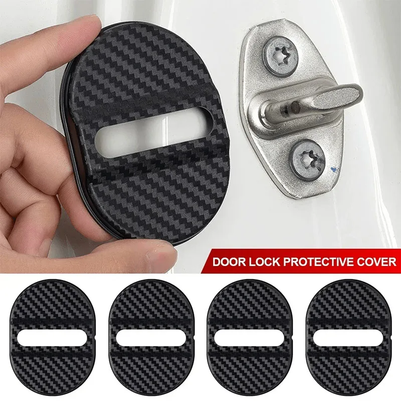 20264-piece Door Lock Covers - Universal Shock Absorbing, Noise Reducing, Waterproof and Easy to Install