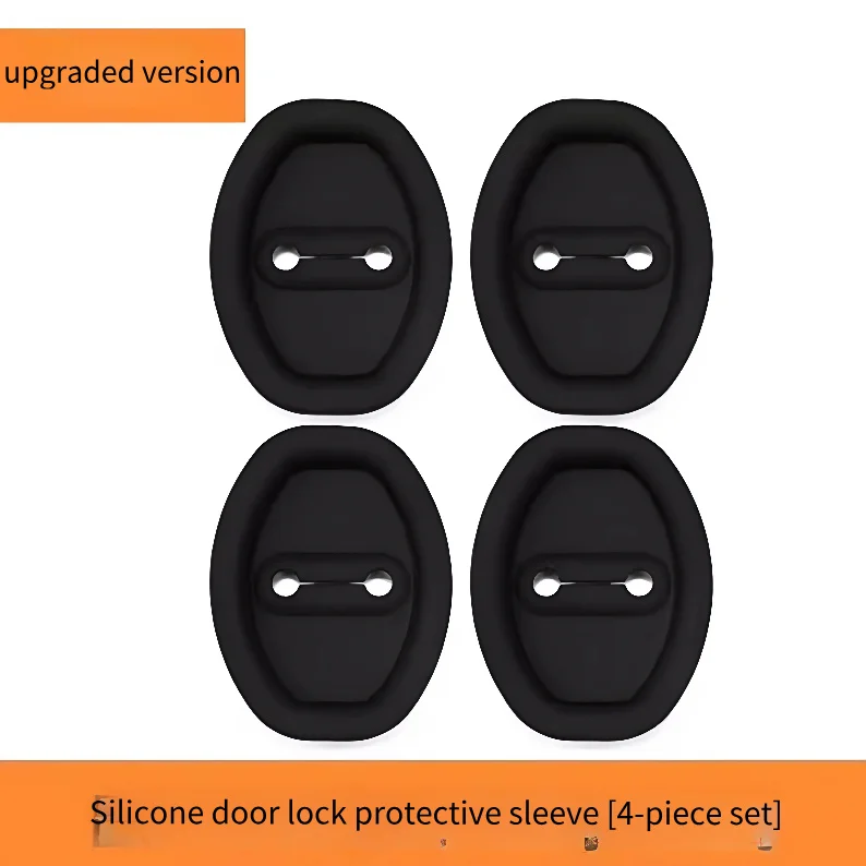 20264-piece Door Lock Covers - Universal Shock Absorbing, Noise Reducing, Waterproof and Easy to Install