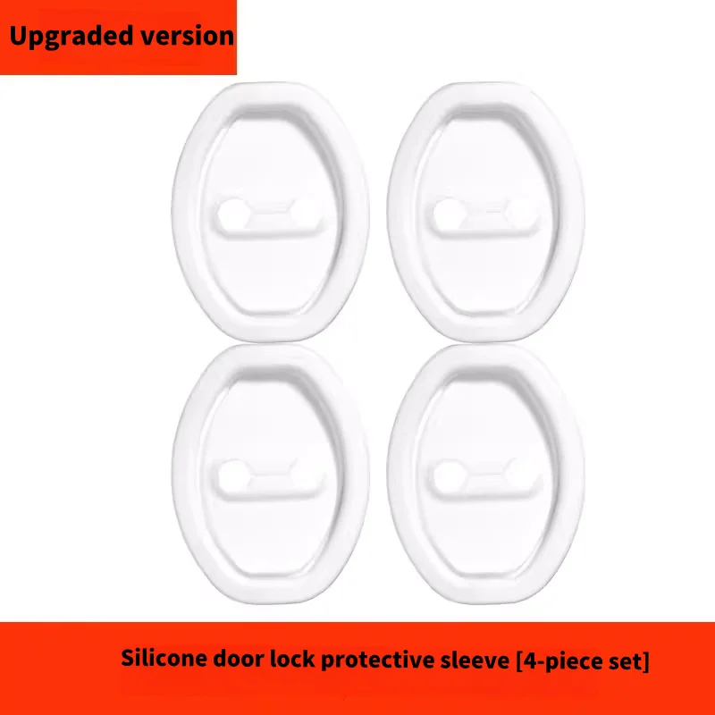 20264-piece Door Lock Covers - Universal Shock Absorbing, Noise Reducing, Waterproof and Easy to Install