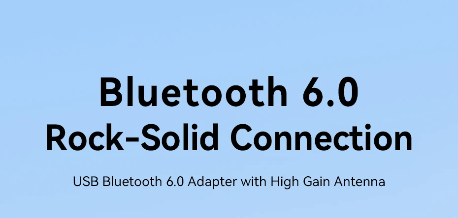 Vention USB Bluetooth 6.0 Adapter Wireless USB Dongle Receiver Bluetooth 5.4 For Mouse Keyboard Music Audio Transmitter PC Lapto