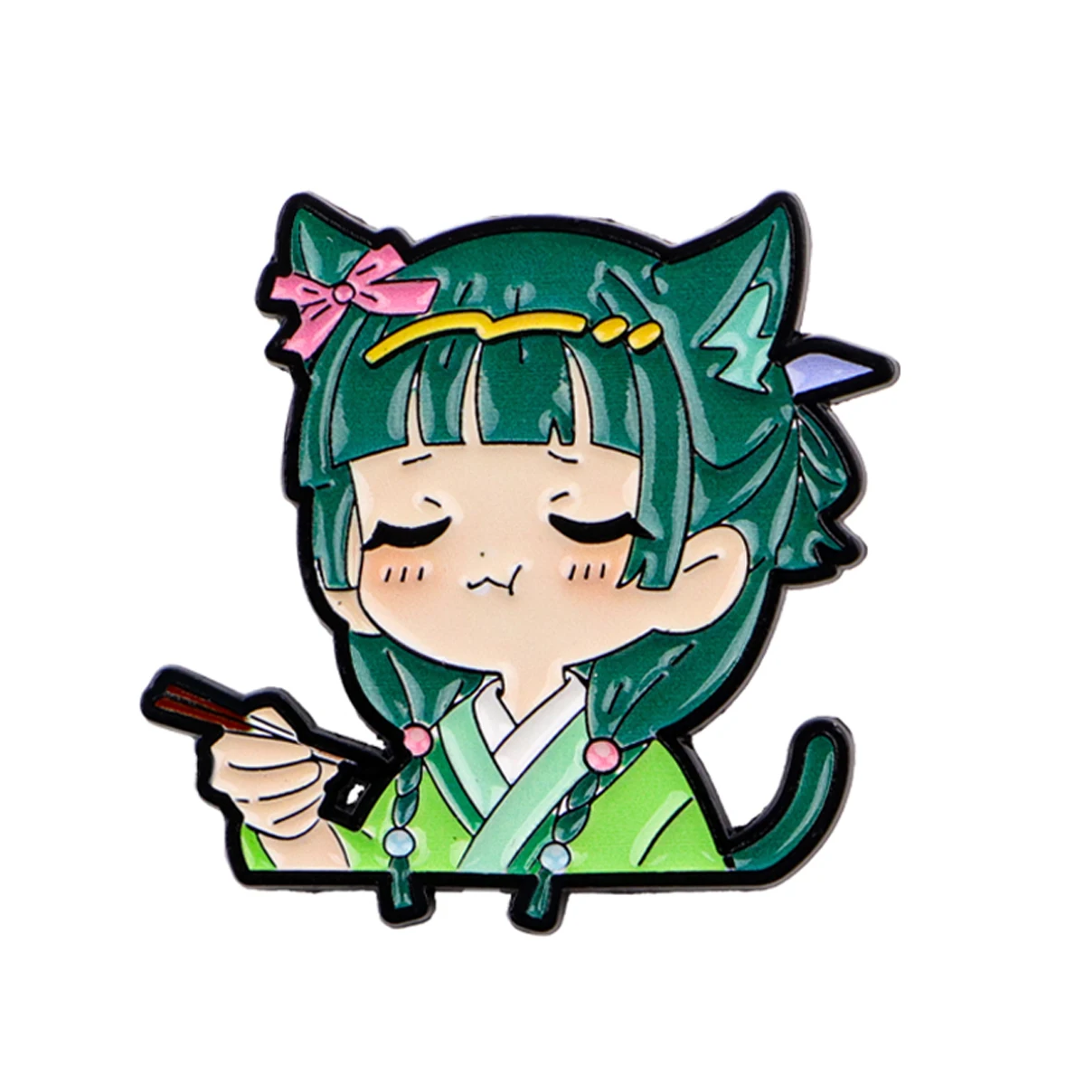 2pcs Cute Anime Enamel Pin Cartoon Brooch For Coat Women's Brooches Fashion Lapel Badges Jewelry Gift for Friends