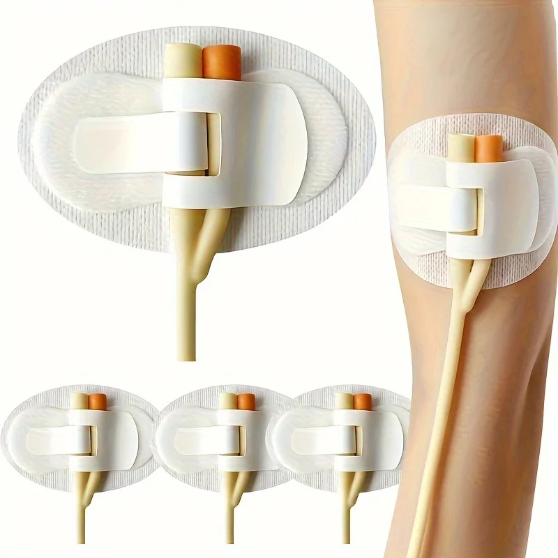 30 catheter fixation patches, drainage tube fixation patches, urinary catheter fixation patches, catheter fixation devices