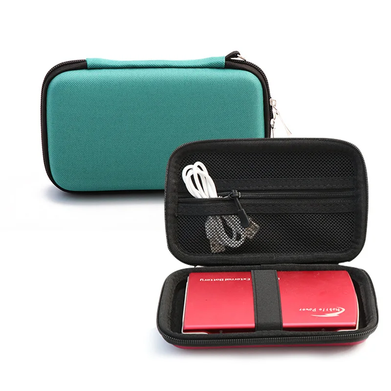 Electronics Accessories Storage Power Bank Bag Case Shockproof Hard Drive Case 2.5 Cable HDD SSD Travel Cable Organiser Bag