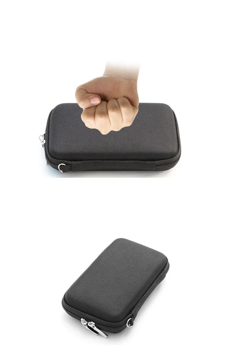 Electronics Accessories Storage Power Bank Bag Case Shockproof Hard Drive Case 2.5 Cable HDD SSD Travel Cable Organiser Bag