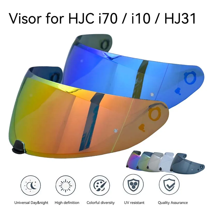 Helmet Visor For HJC I70 I10 HJ-31 Motorcycle Helmet Sun Shield Lens Glasses Cascos Moto Visera Capacetes Accessories Parts Bike