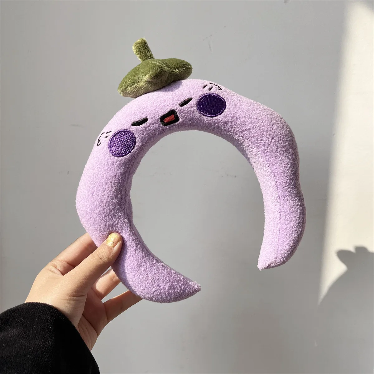 Kawaii Cute Fruit Face Wash Headband Accessories Home Cartoon Plush Sponge Makeup Headband Gift