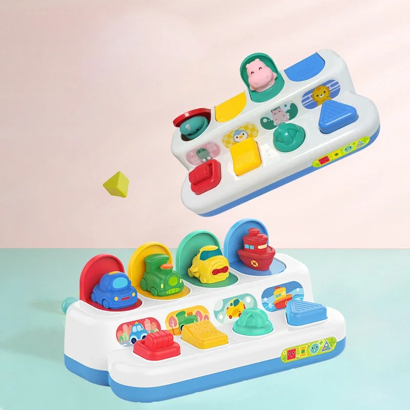 Interactive Activity Sensory Toy for Babies Cause and Effect Toy Baby Development Games Montessori Educational Learning Toys