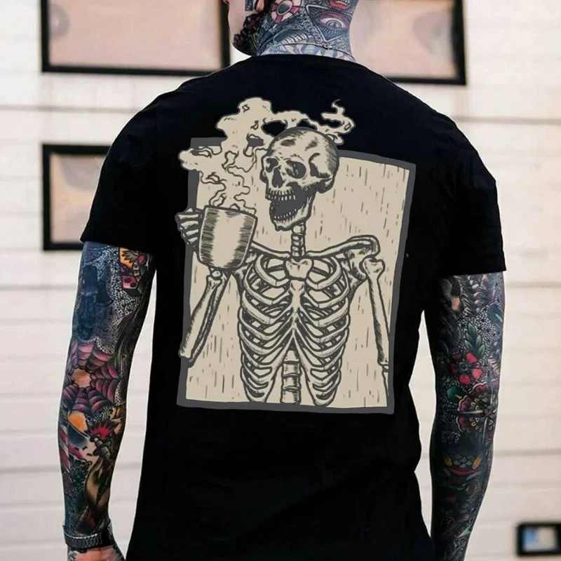 Classic Motorcycle Street Triple 765 R/RS Wasp Inspiration T-Shirt 100% Cotton O-Neck Summer Short Sleeve Casual Mens T-shirt