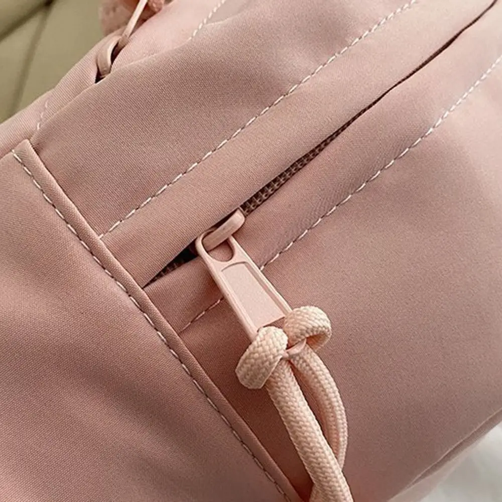 Women's Chest Bag Waterproof Hiking Bag Handbags Ladies Canvas Crossbody Bags Solid Color Women Sling Waist Pack